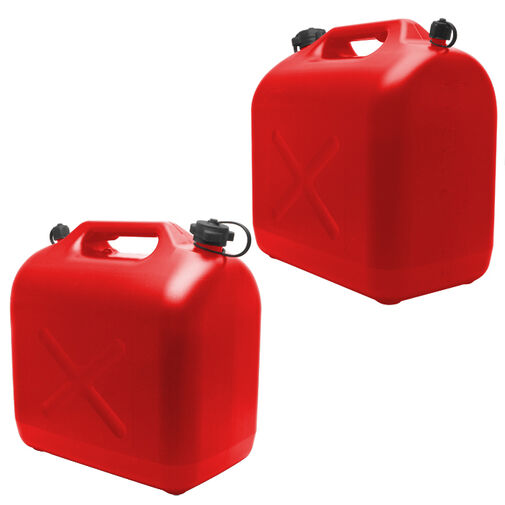 10892B • Üzemanyagkanna - műanyag - 20 L - piros