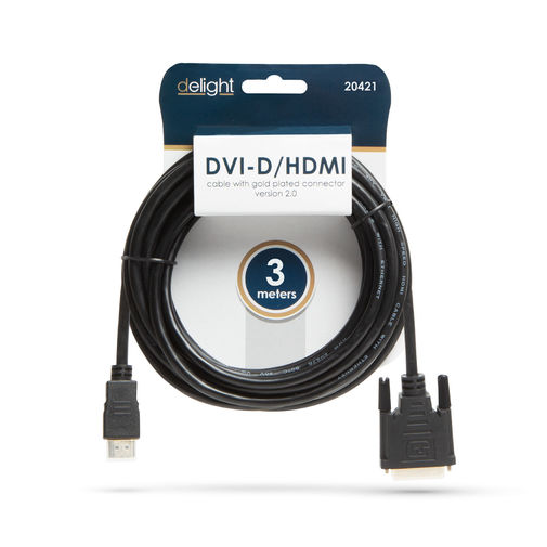20381 • DVI-D / HDMI kábel · 3 m