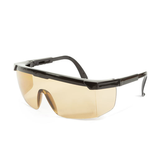 10384AM • Professzionális védőszemüveg szemüvegeseknek, UV védelemmel - amber