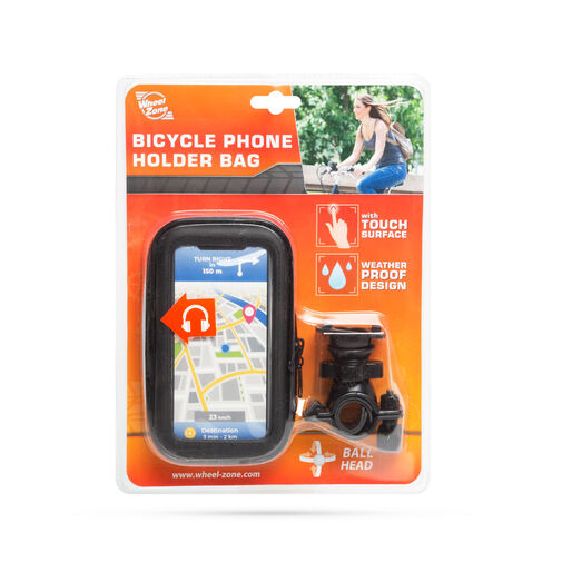 54994A • Kerékpáros telefontartó táska - érintőfelülettel - 5,5
