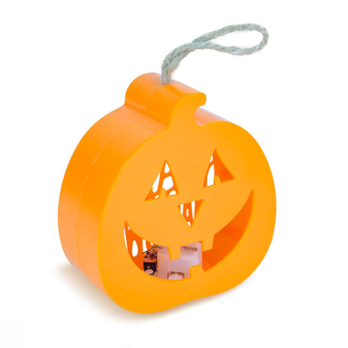 56568 • Halloween-i LED dekor - tök - RGB LED - 3 x LR1130 - 8,5 x 9 x 4 cm