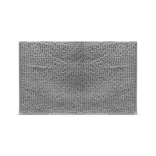 57157C • Fürdőszobai kilépőszőnyeg - hosszúszálú - szürke - 60 x 40 cm