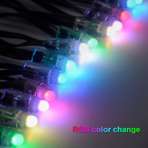 58380 • Smart fényfüzér - USB - 50 RGB LED - 5 m - Wi-Fi, Bluetooth