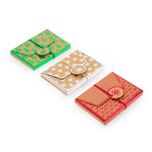58685 • Karácsonyi üdvözlőkártya boríték - 3 db / csomag