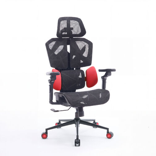 BMD1123RD • TitanMesh Pro Irodai forgószék oldalpárnával - piros - 119 x 72 x 73 cm