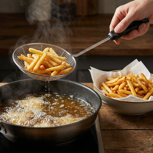 BS40786 • Baker's Secret konyhai szűrő - rozsdamentes acél - 14 x 38 cm