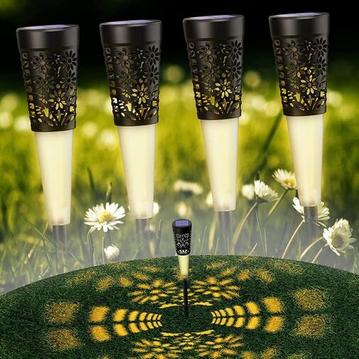 DA00274 • LED szolár lámpa - 5 LED - leszúrható - 600 mAh